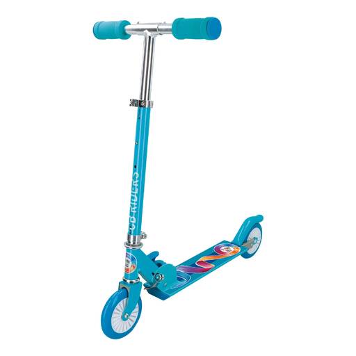 Patinete dobrável de alumínio para crianças de 3 anos, com 2 rodas e 12 cm de altura, da CB Riders.