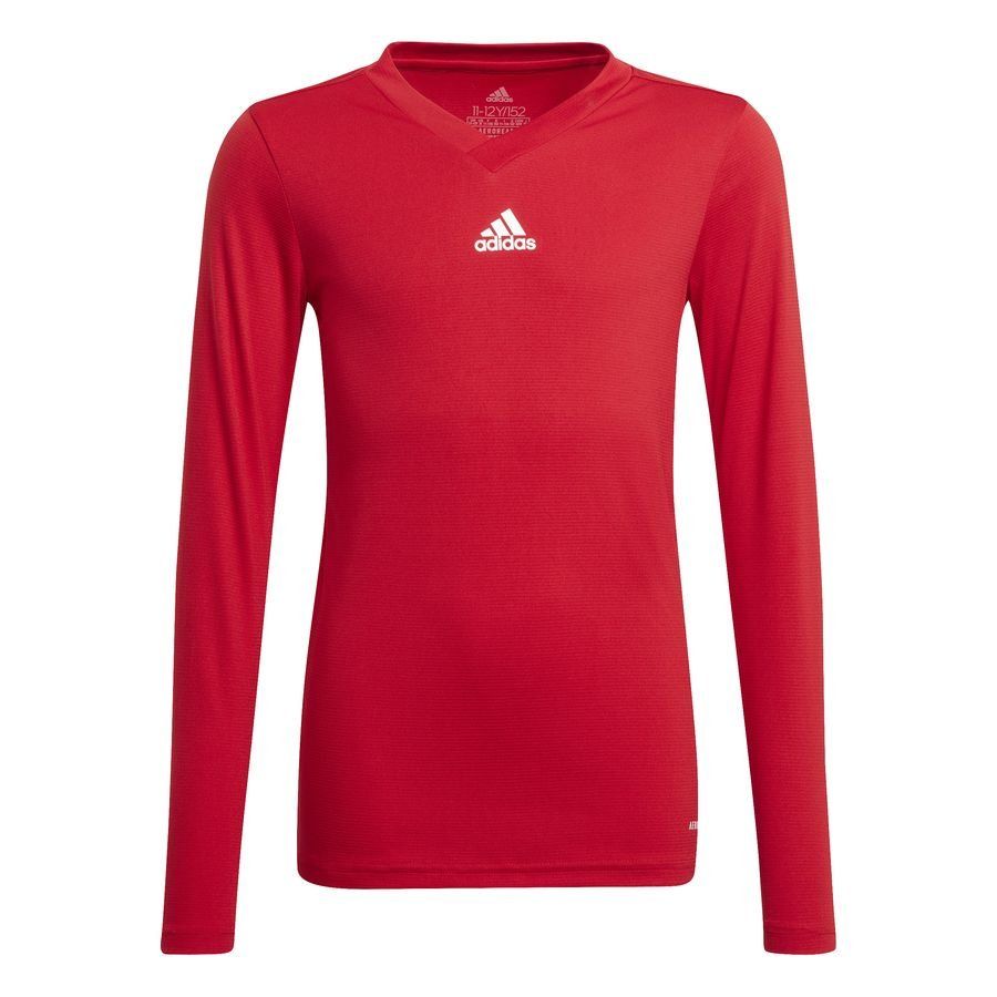 adidas Baselayer Team Base Manches Longues - Rouge Enfant