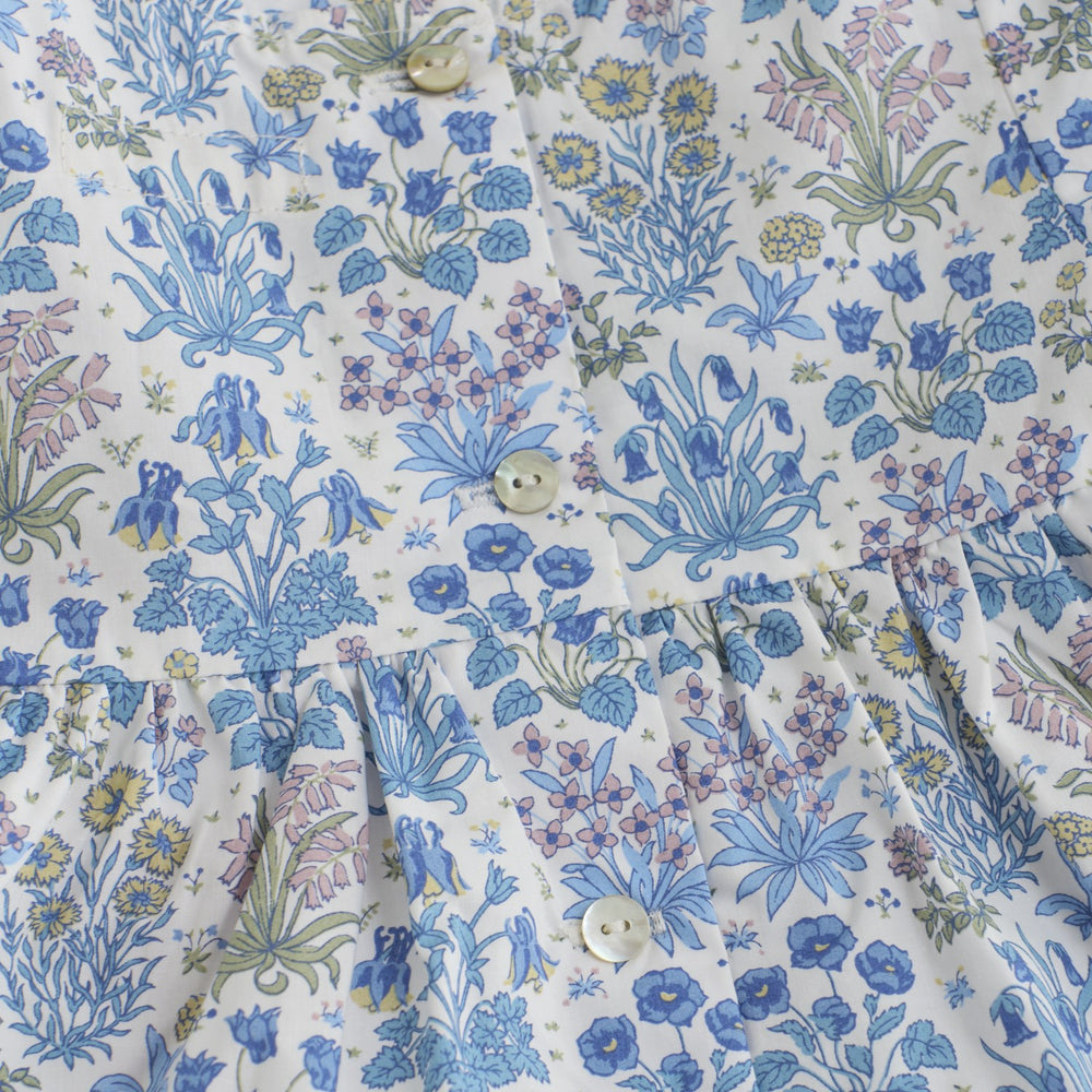 Køb Huttelihut Soft Chambray Kjole I Liberty Stof