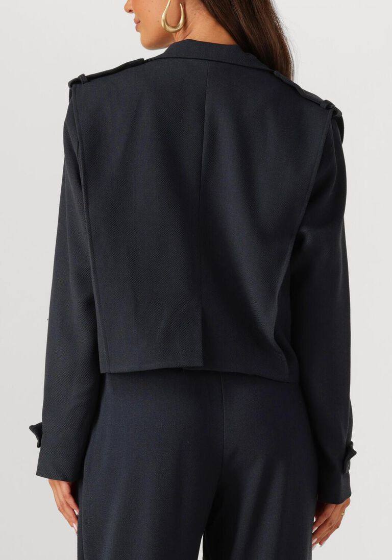 donkerblauwe co'couture blazer marin jacket