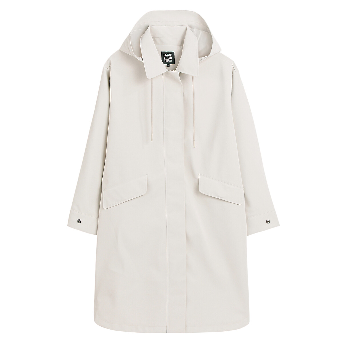 COLEÇÕES LA REDOUTE<br>Regatas oversized com capuz, Signature PRISCA