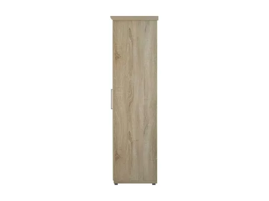 Armoire, garde-robe, collection TOM, 3 portes 120 cm, penderie intégrée chêne sonoma