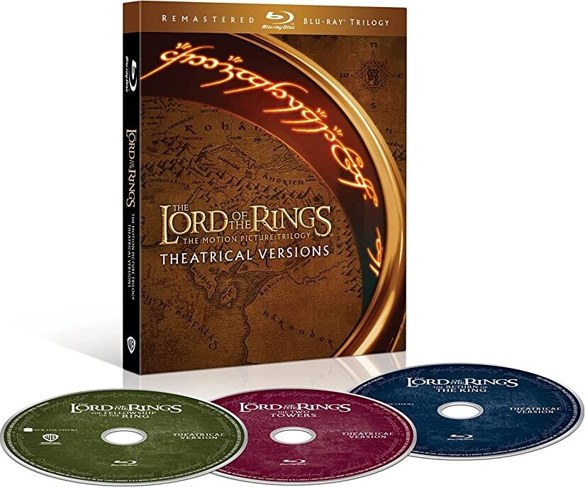 Lord Of The Rings Trilogy Theatrical Version - Remastered - Blu-Ray