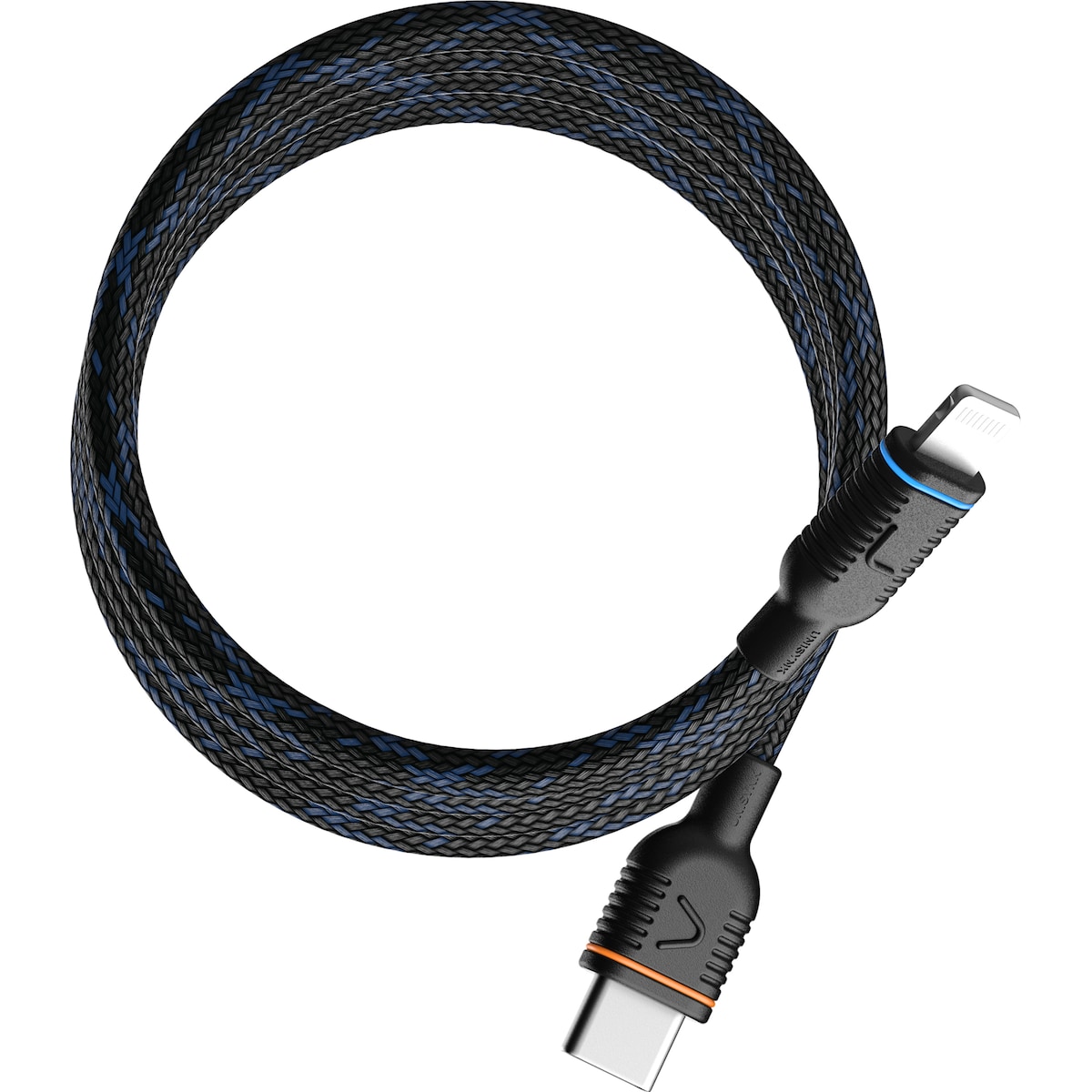 Unisynk MagRoll Magnetic 60W USB-C til Lightning adapter (2m)