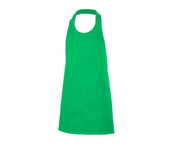 VELILLA V4212 - Tablier à bavette boutonné court