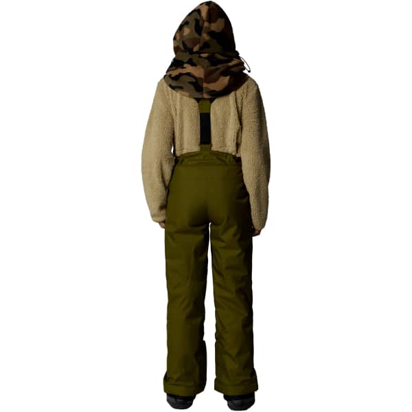 Pantalon de ski THE NORTH FACE TEEN SNOWQUEST SUSPENDER PANT FOREST OLIVE