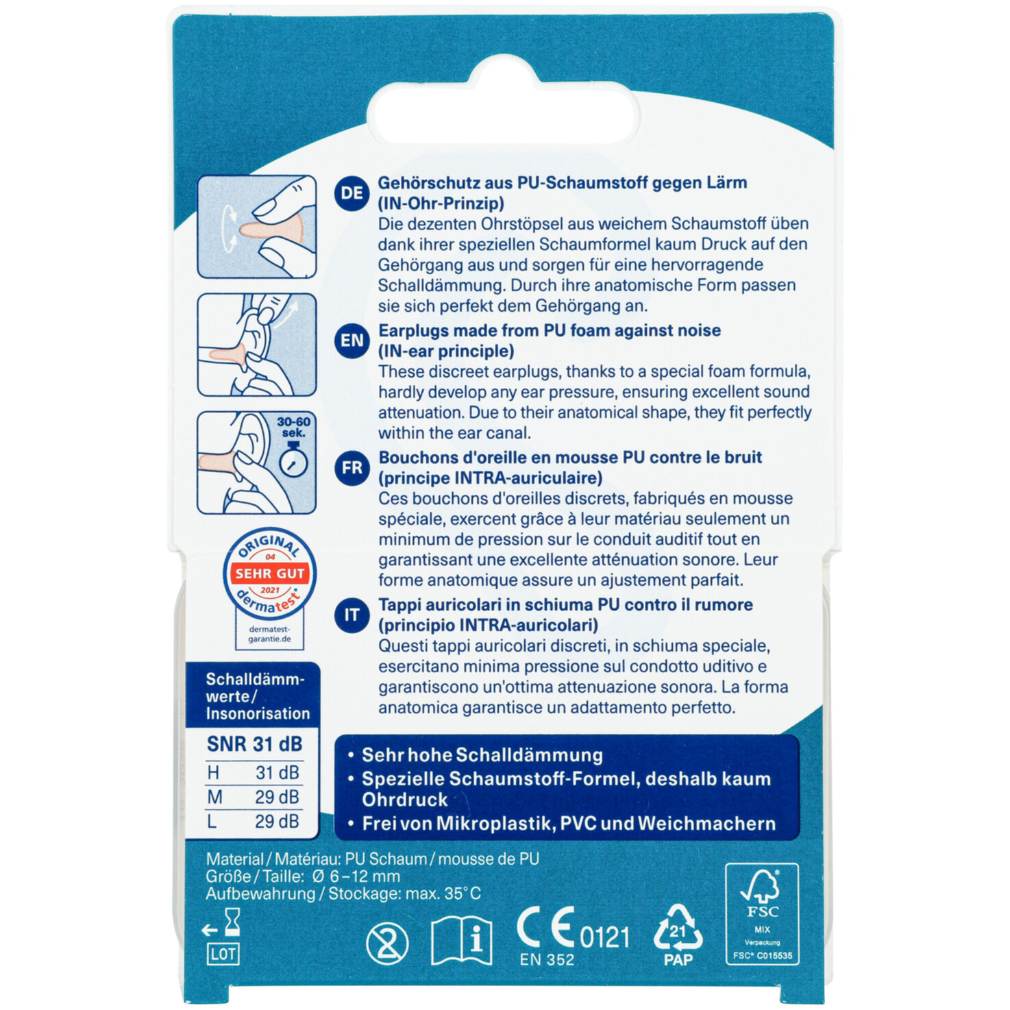 Ohropax Soft 10 Stück