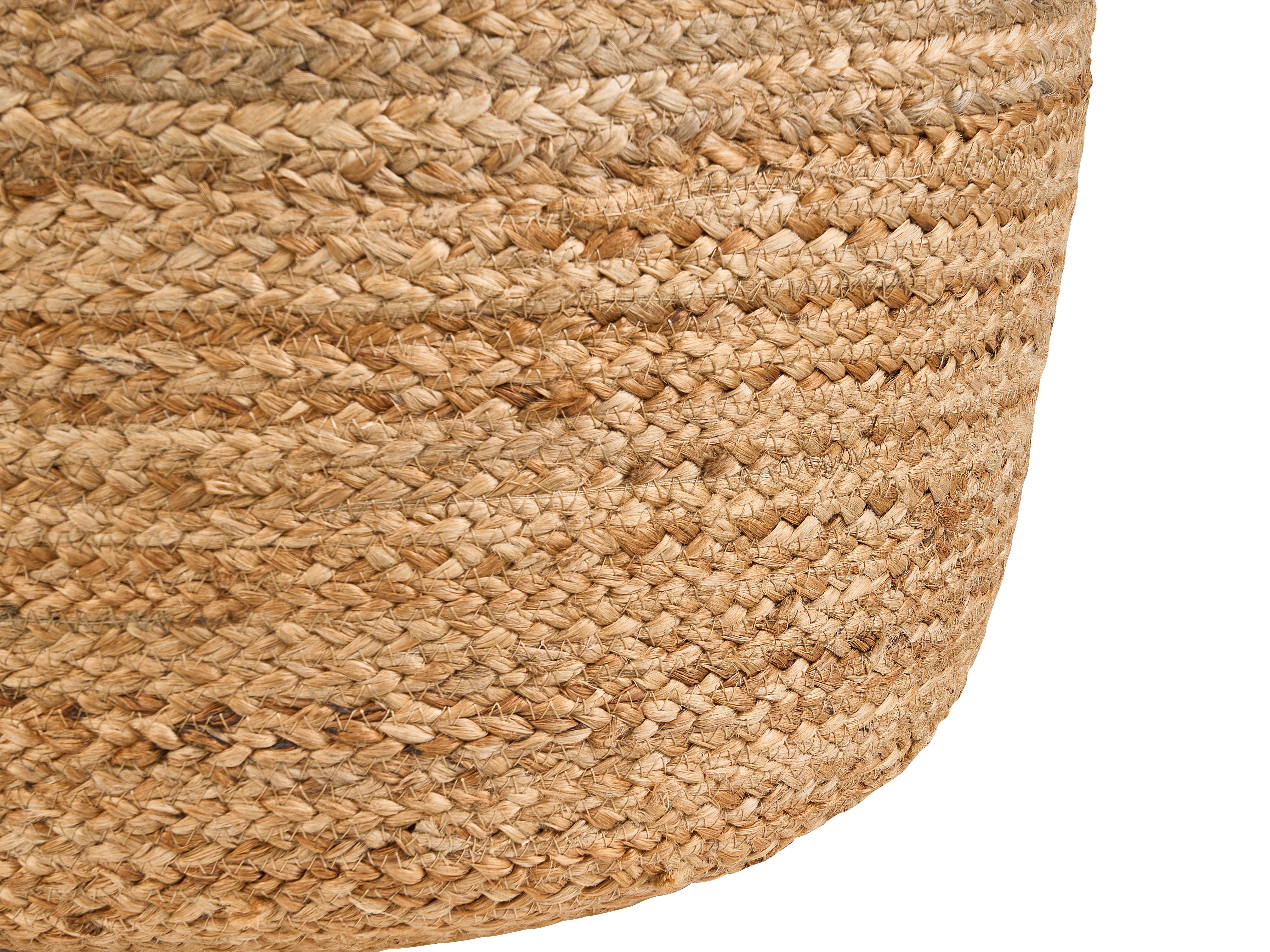 Poef DALAMA Jute Zandbeige