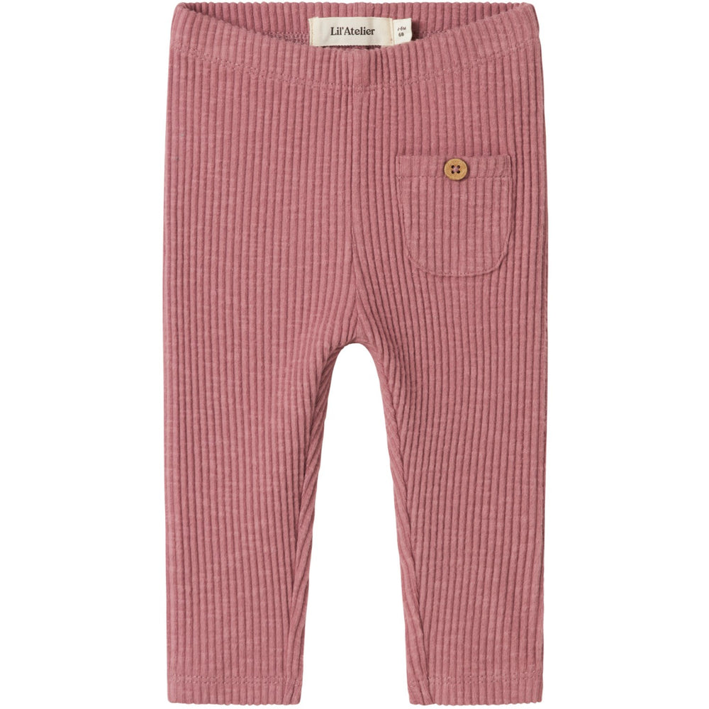 Køb Lil'Atelier Nostalgia Rose Raja Sky Slim Leggings