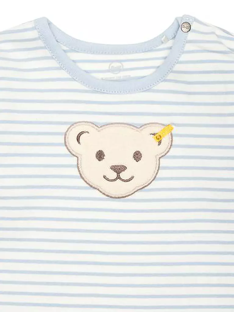 STEIFF Baby Strampler hellblau