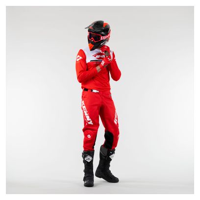 Maillot Kenny Track Raw Rouge