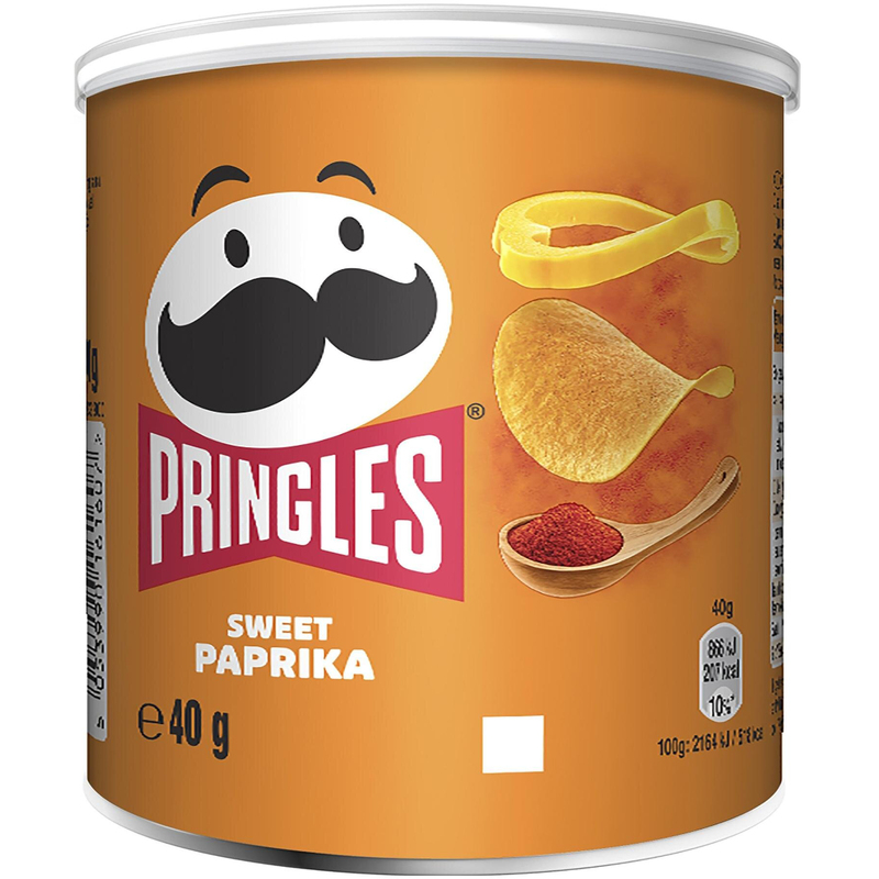 Pringles Chips Sweet Paprika, 40 g, 12 Stück