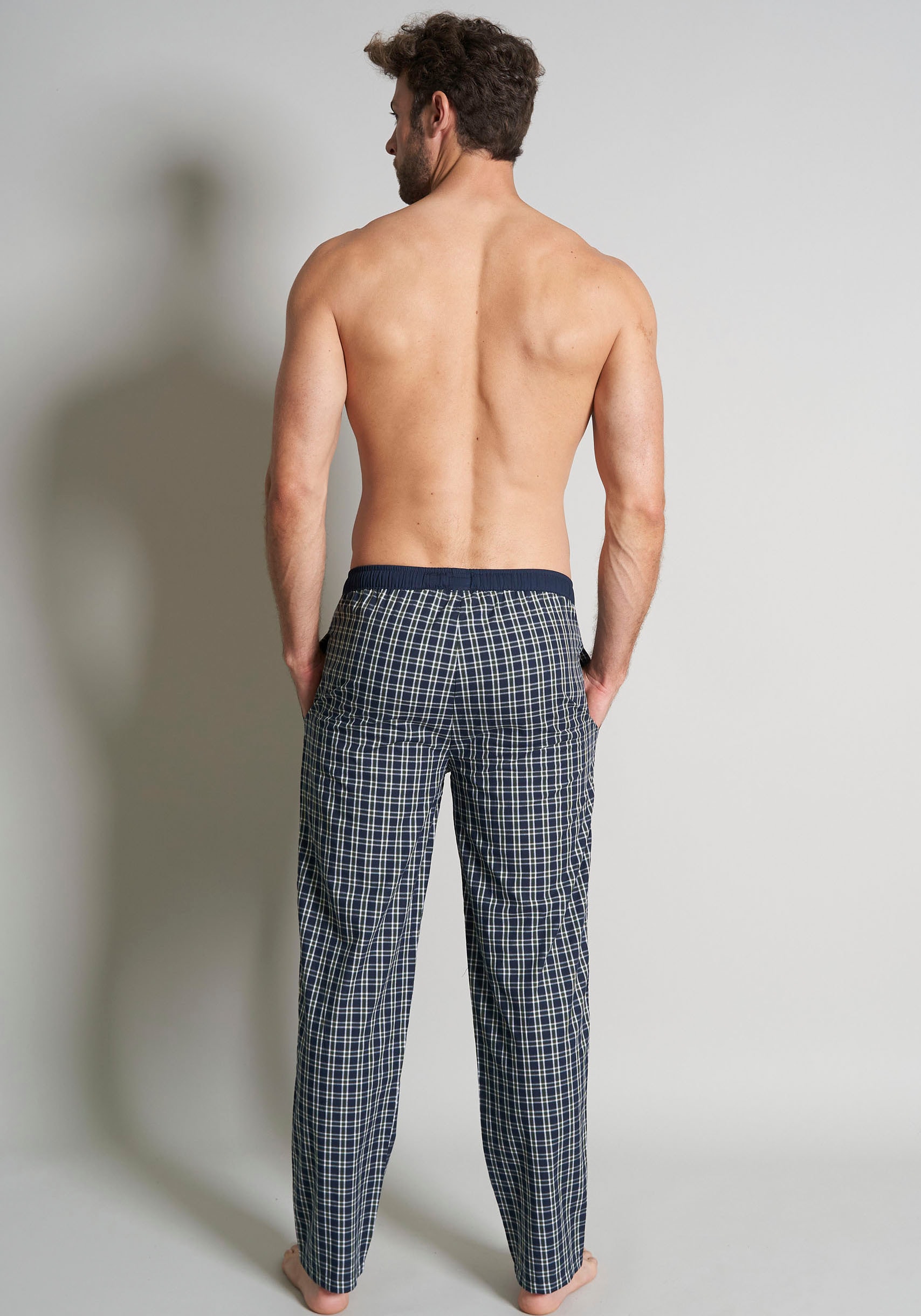 TOM TAILOR Pyjamahose »Dakota«  mit klassichem Karo-Design