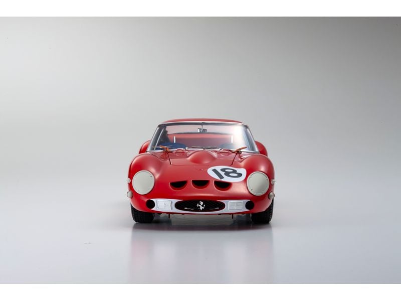 Kyosho Ferrari 250 GTO 1st Daytona 3H 1:18 Detailgetreues Modellauto für Sammler im Massstab 1:18