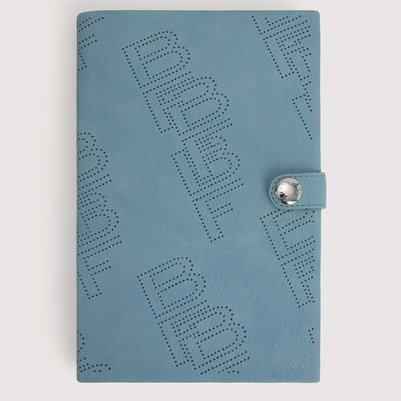 By Far Carnet de note en Cuir bleu