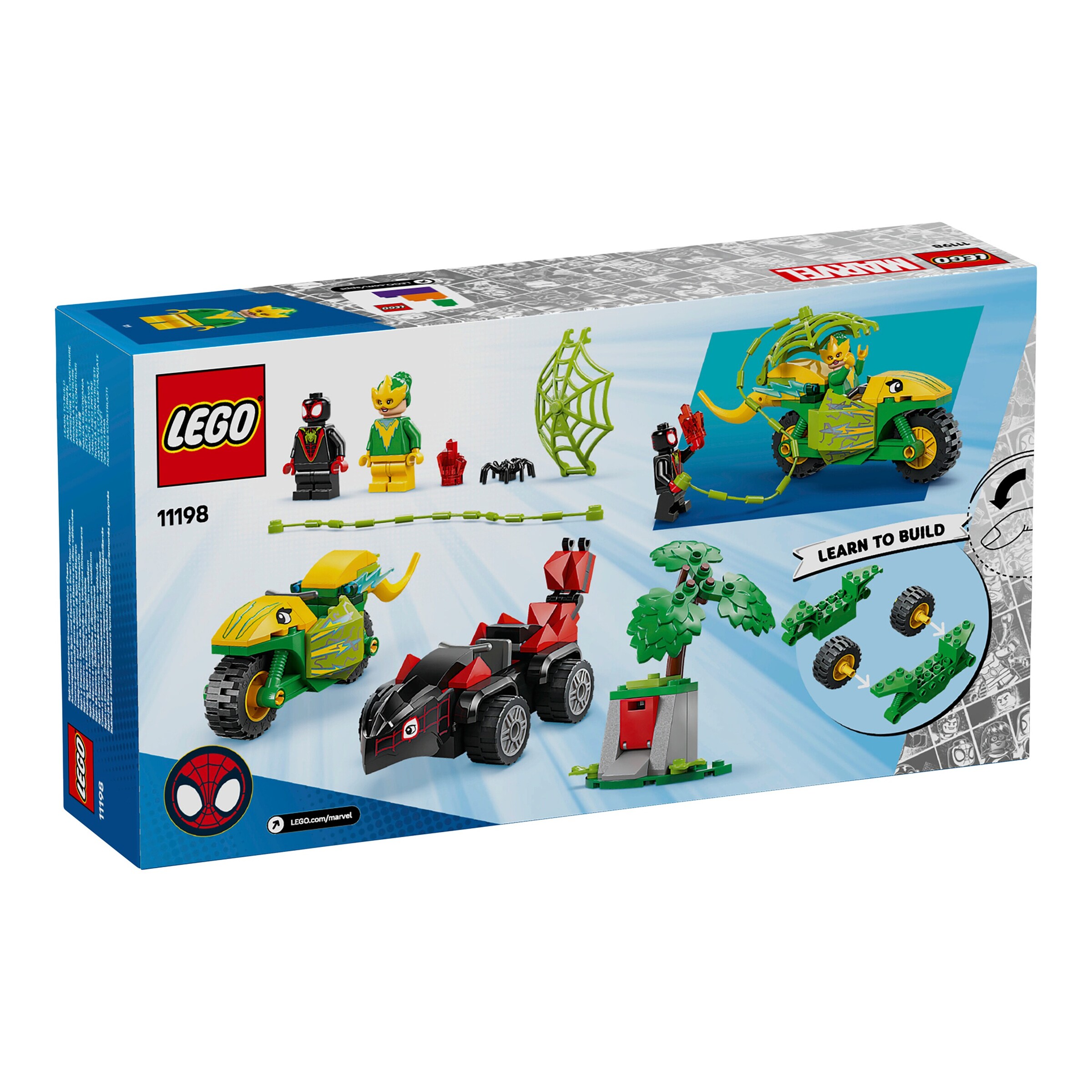 LEGO® 11198 Actionspaß mit Spin und Electro in ihren Dino-Flitzern