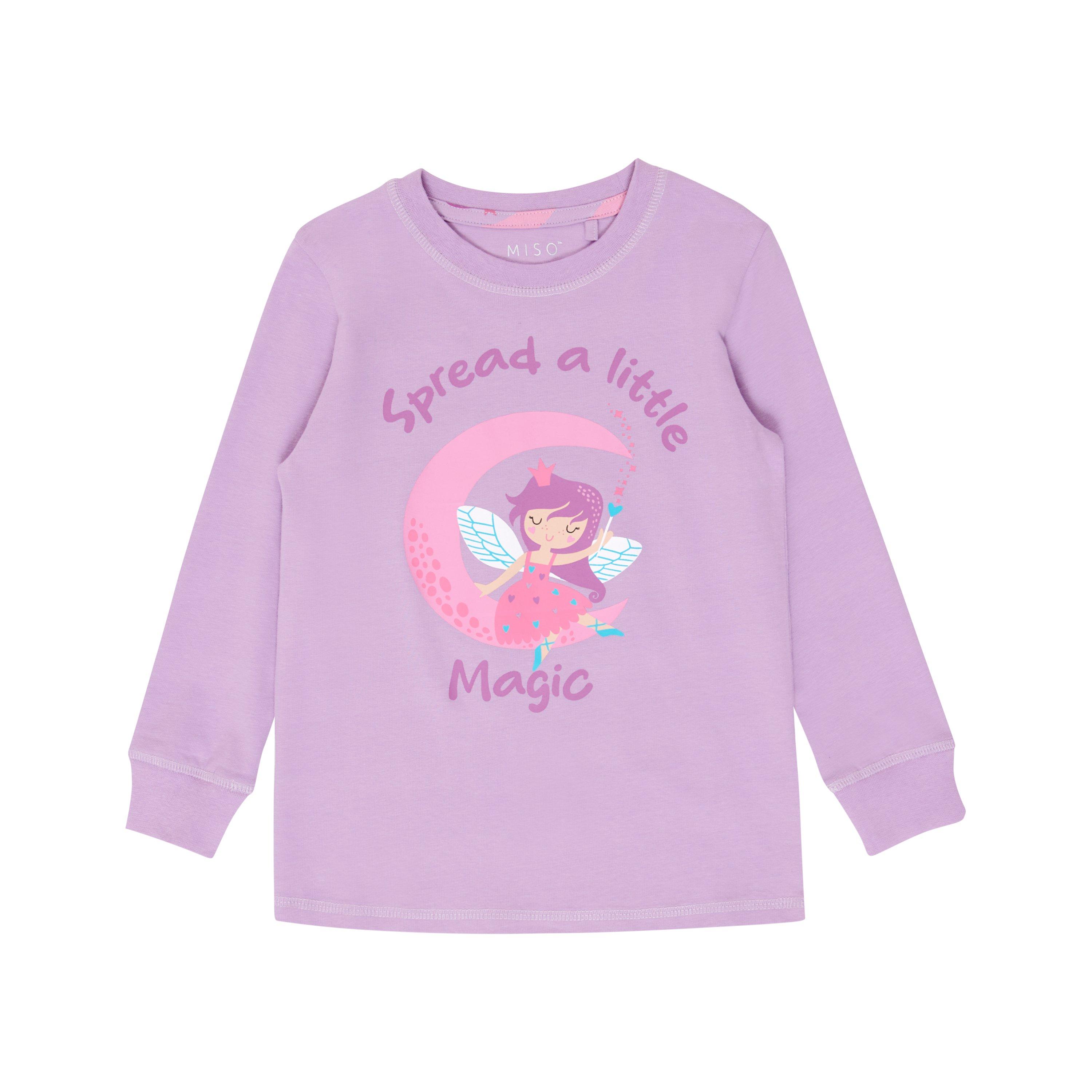 Miso Kids Girls 3 Pack Fairy Pyjama Set