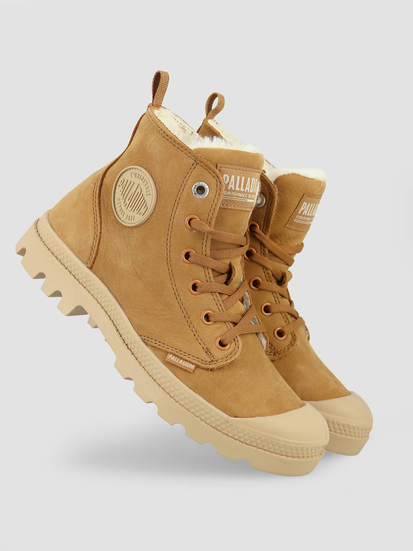 Bottines Pampa Hi Zip WL en cuir PALLADIUM