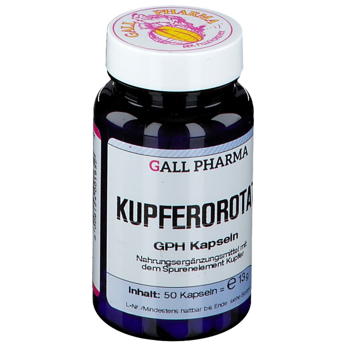 Kupferorotat Kapseln