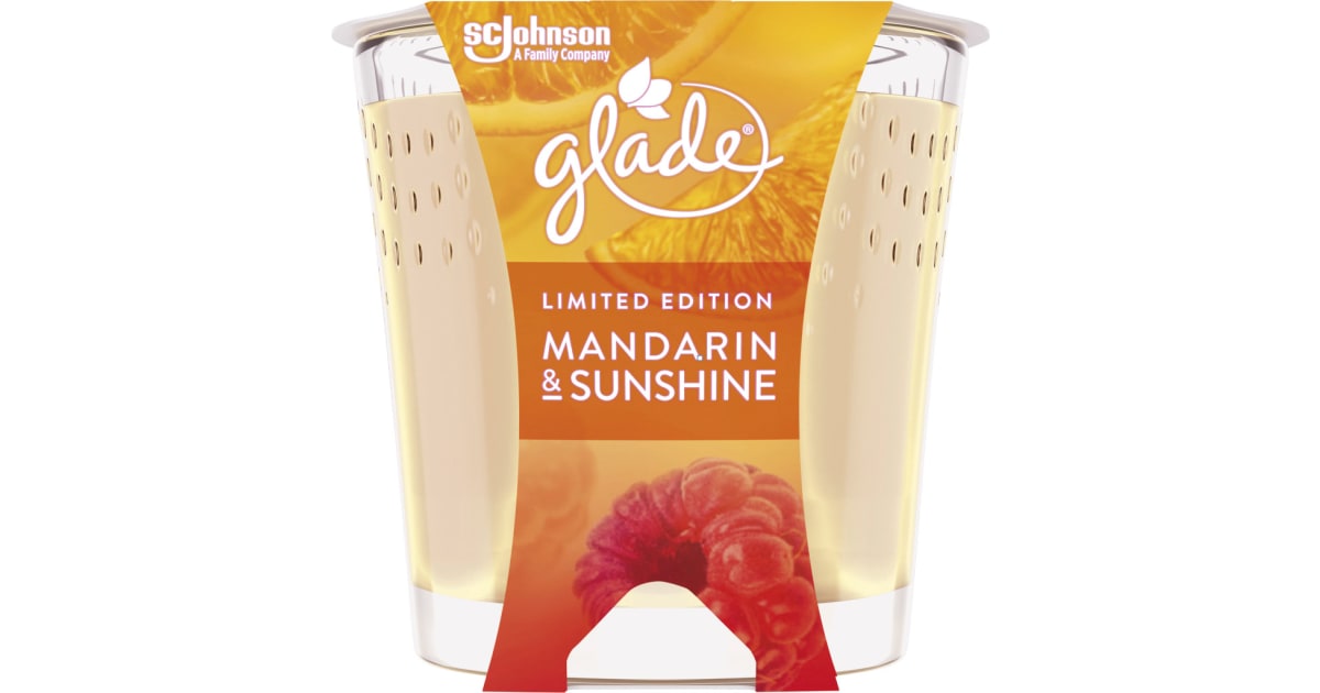 Glade Duftkerze Mandarin & Sunshine