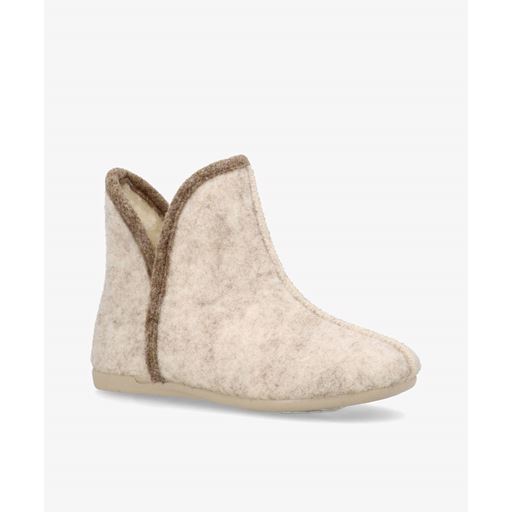 Nordstrand Ankelhøje Hjemmesko, Beige, 35