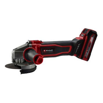 Einhell 18V slijptol / haakse slijper 125mm TE-AG 18/125-2 LI incl 4.0Ah accu en lader