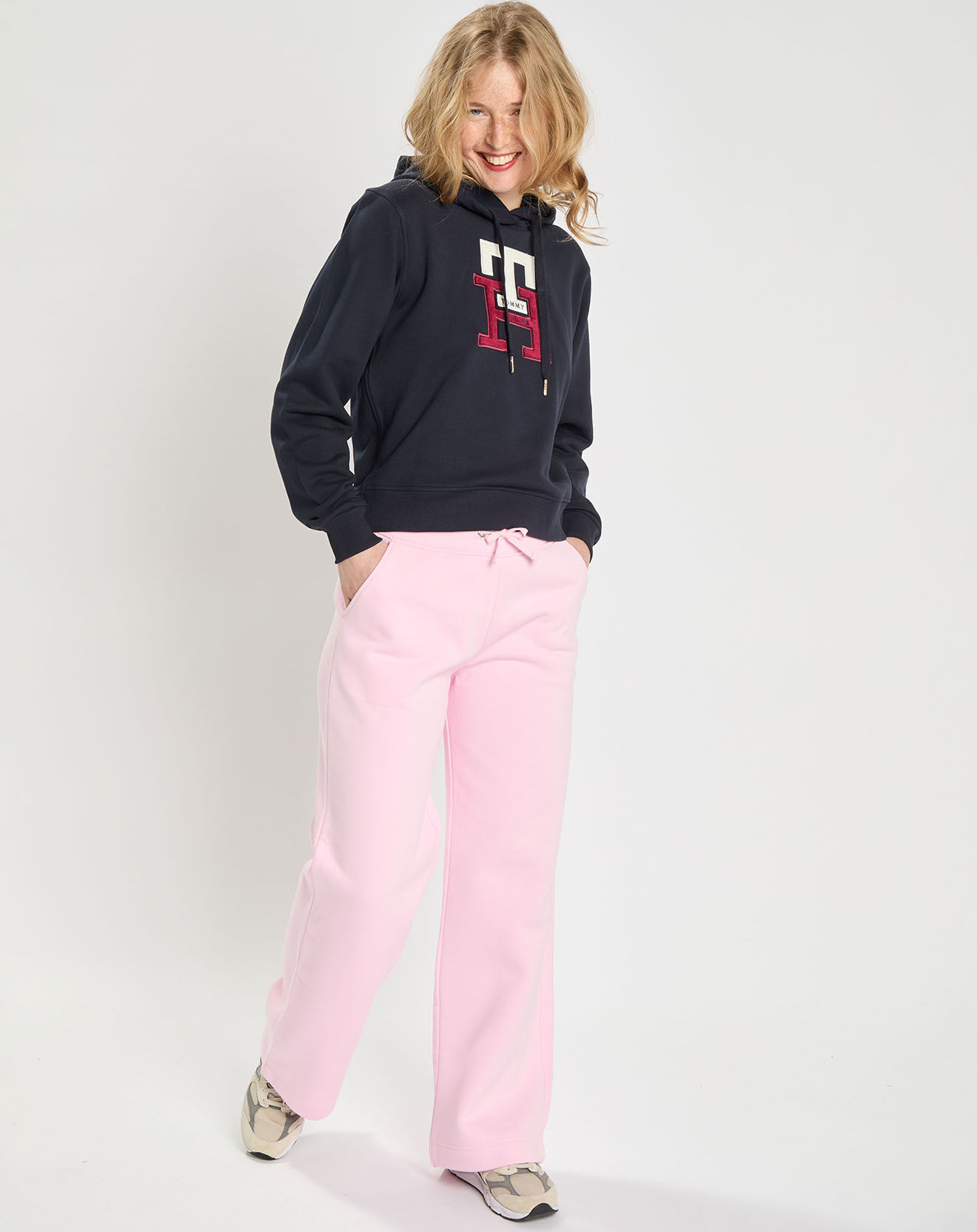 Tommy Hilfiger Sweat à capuche Monogram bleu marine