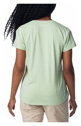 T-Shirt Technique Femme Columbia Sun Trek Vert