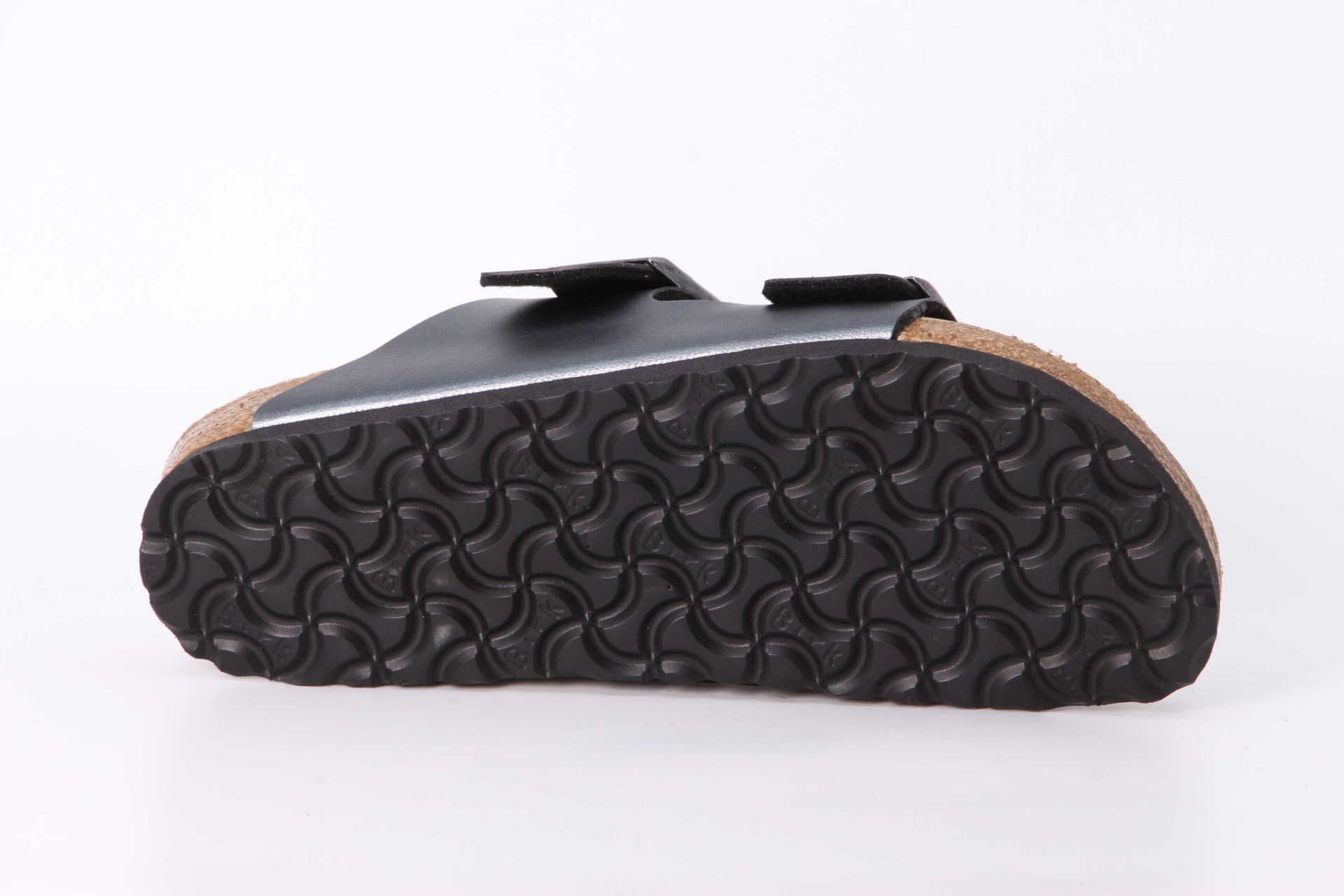 Birkenstock Arizona schmal metallic black