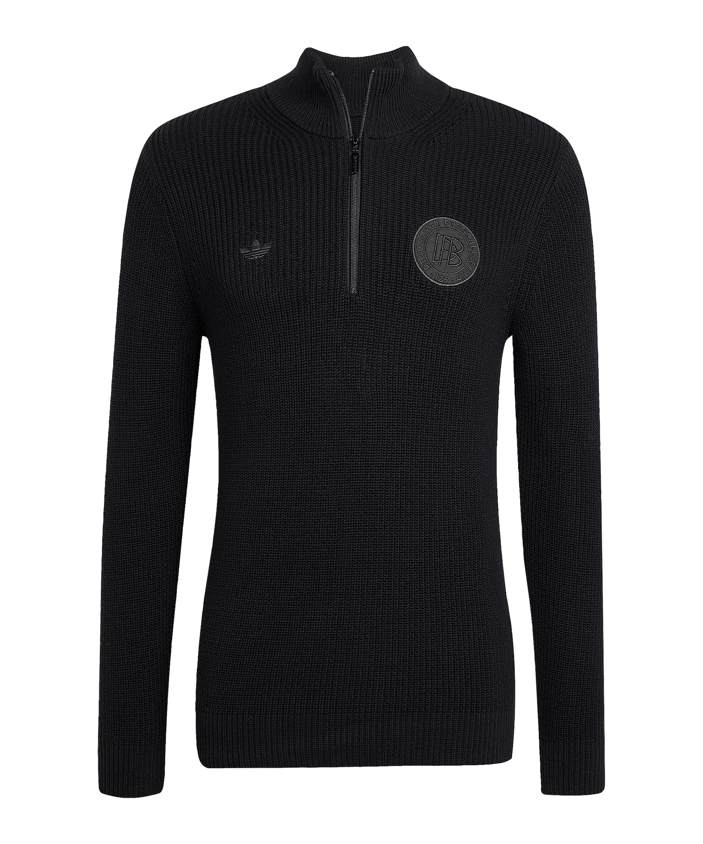 adidas DFB Deutschland 125 Anniversary HalfZip Sweatshirt Schwarz