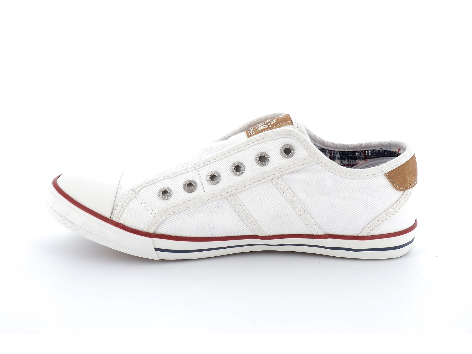 Mustang-4058-401 Textile Blanc