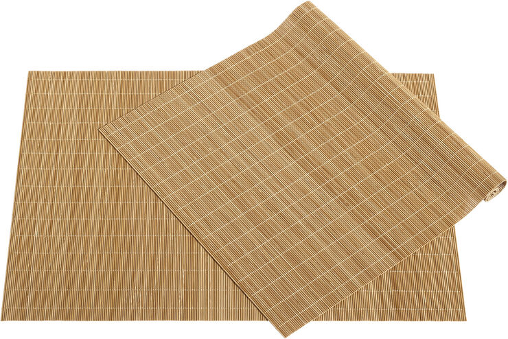 Hay Bamboo Place Mat-Set of 2-Natural Natural