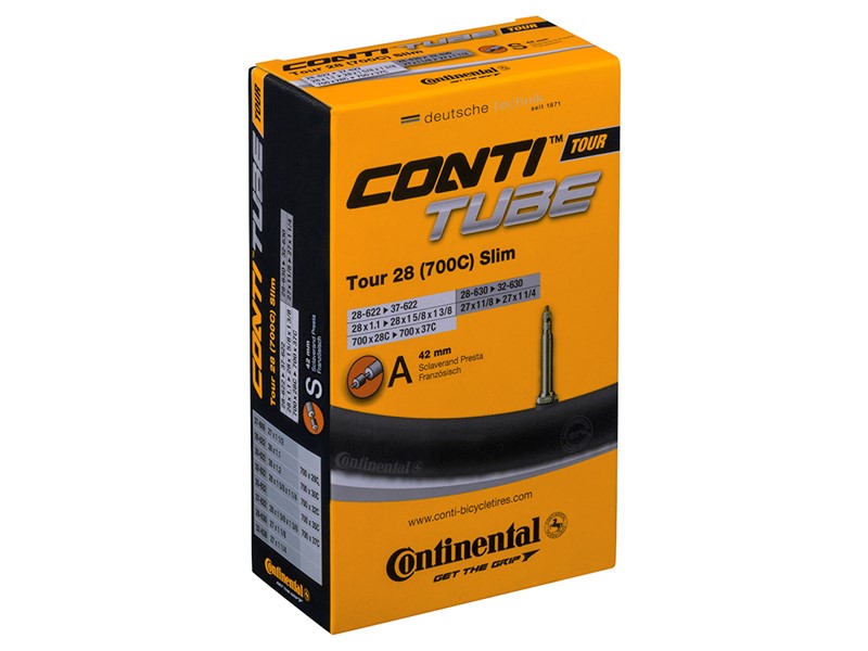 Continental 700 x 28-37C Slange Racer Ventil 42 MM