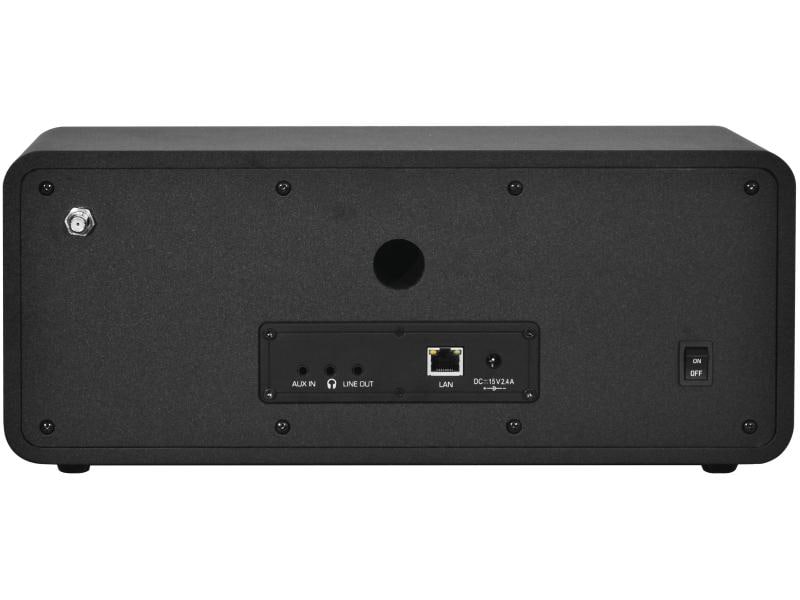Imperial DAB  Radio Dabman i205 Schwarz Hybrid-Stereo-Radio für Internet-, DAB , UKW-Radioempfang, mit umfangreichem Streamingportal, Bluetooth 5.0, UPnP und vielen benutzerfreundlichen Features