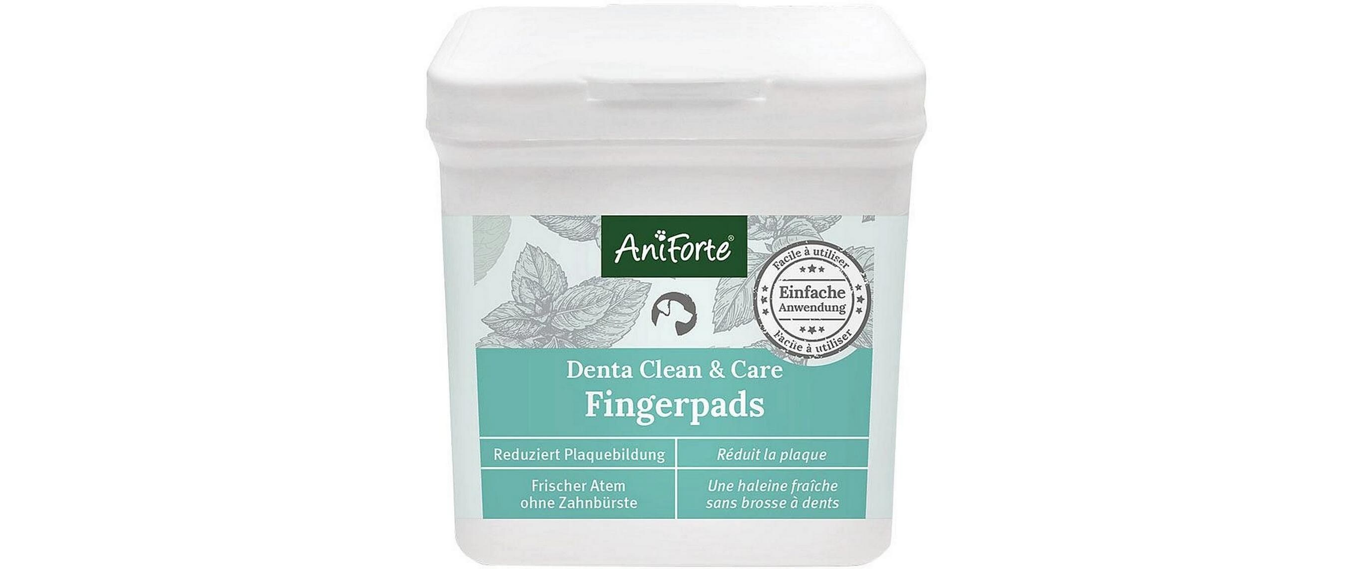 Anti-Plaque Finger Denta Fingerpads 50 StückAlternative zu Zahnpasta für Hunde