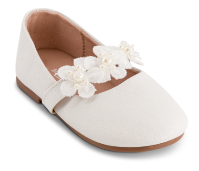mia maja Børneballerina Hvid 3416100190