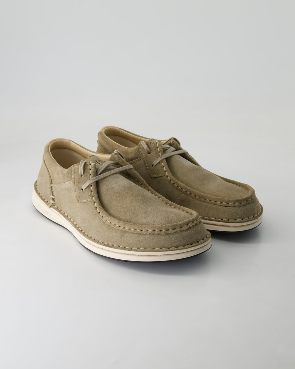 Birkenstock Pasadena Schnürschuhe in Beige