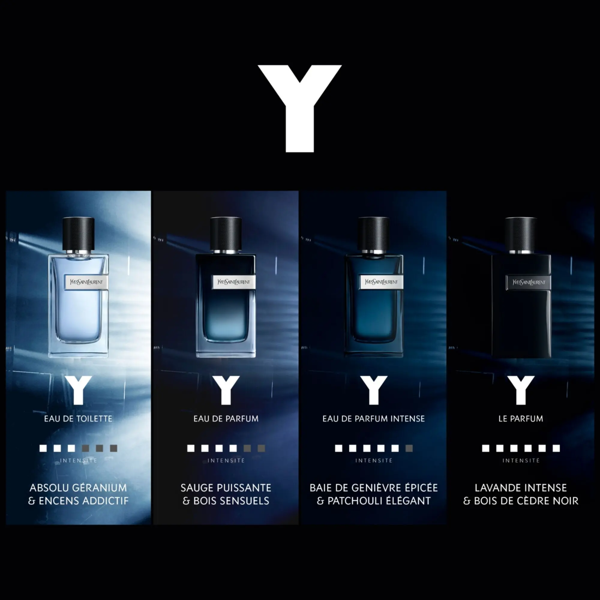 Yves Saint Laurent - Y Eau de Parfum Intense- Eau de parfum