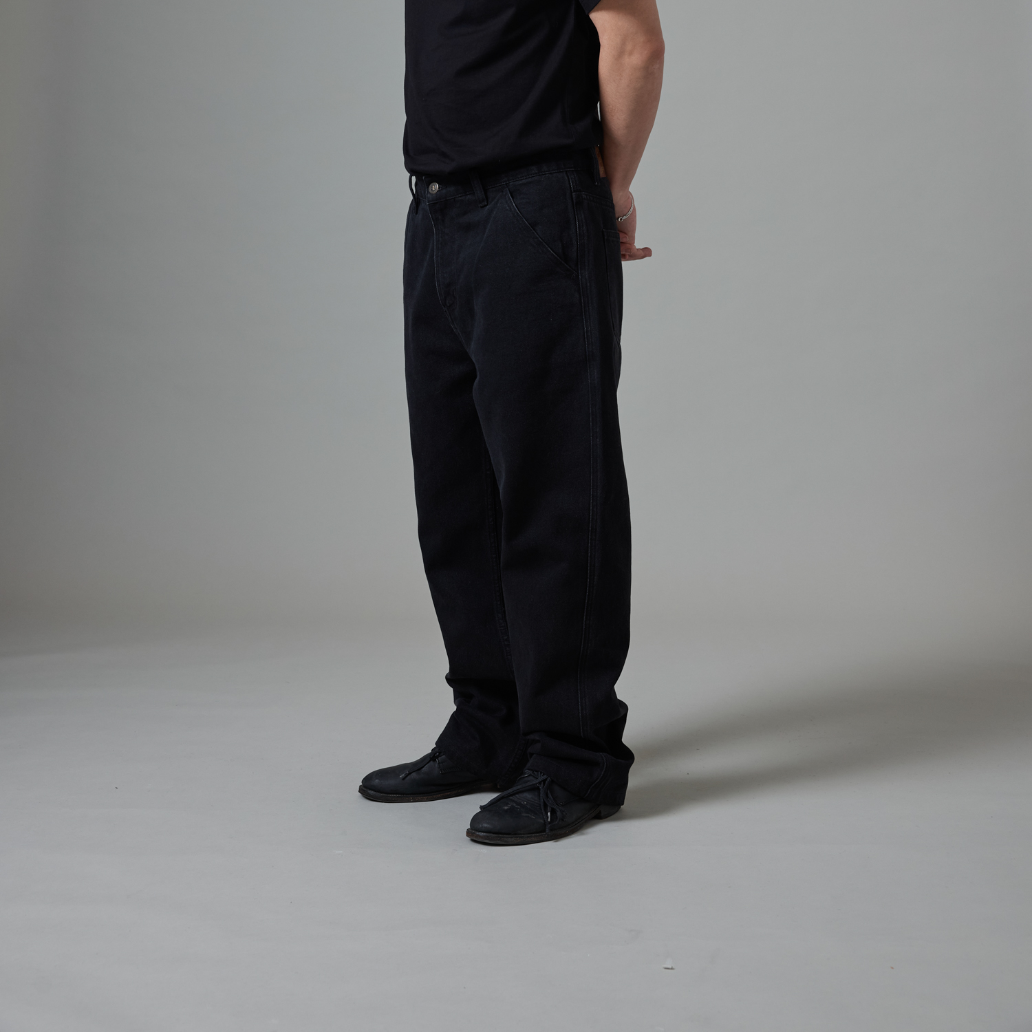 PassPort Workers Club Jean Washed Black