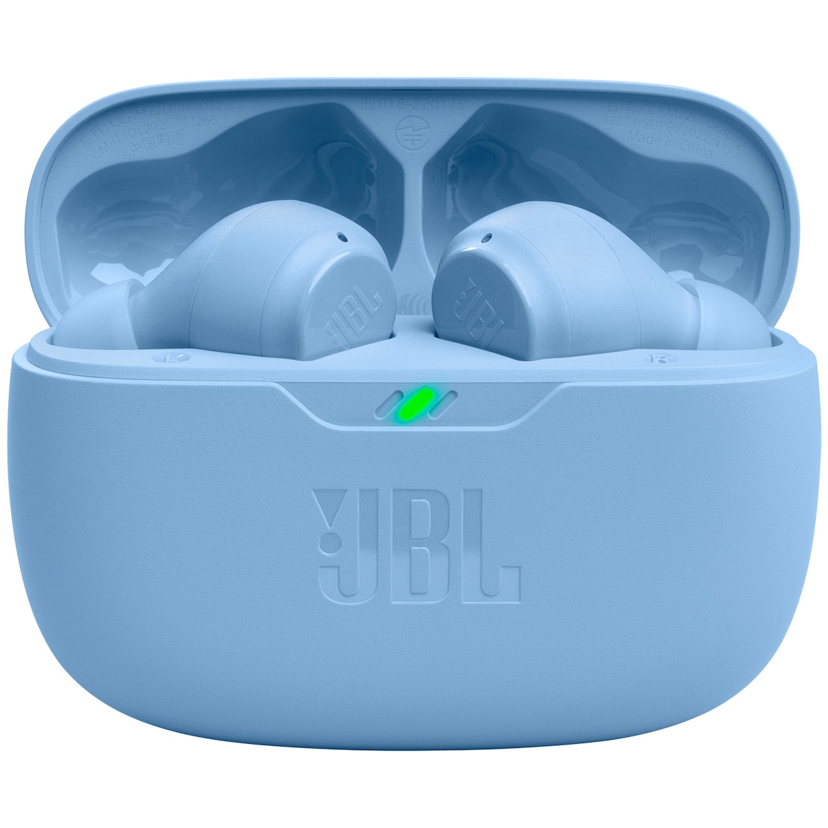 JBL Wave Beam helt trådløse in-ear hodetelefoner (blå)