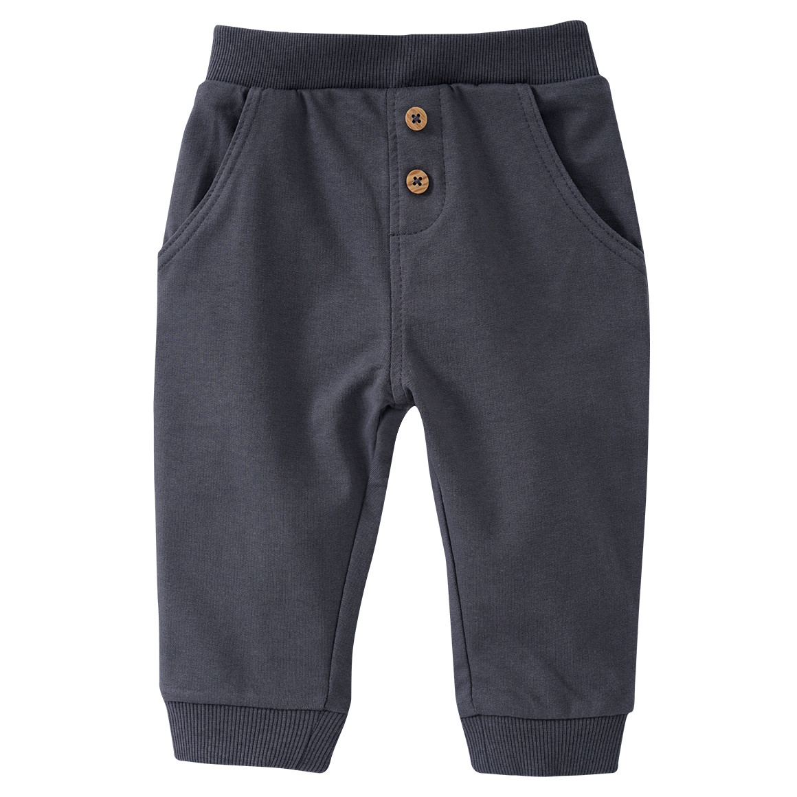 Topomini Pure Collection Newborn Jogginghose aus Bio-Baumwolle nachtblau