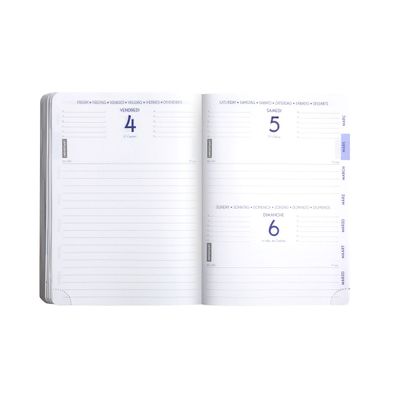 Agenda Safari - 1 jour par page - 12,5 x 17,5 cm - cheval - Exacompta