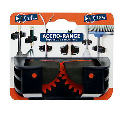 Porte-outils simple Clipper Accel Ø 3,5 cm orange