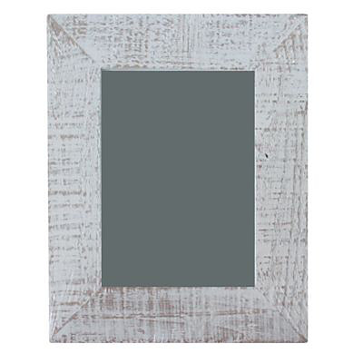 Cadre photo bois blanchi Wood l.13 x H.18 cm