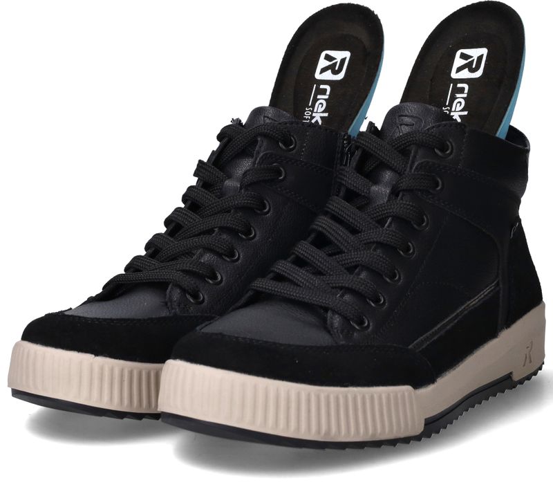 Rieker Sport Veterschoenen Zwart Dames