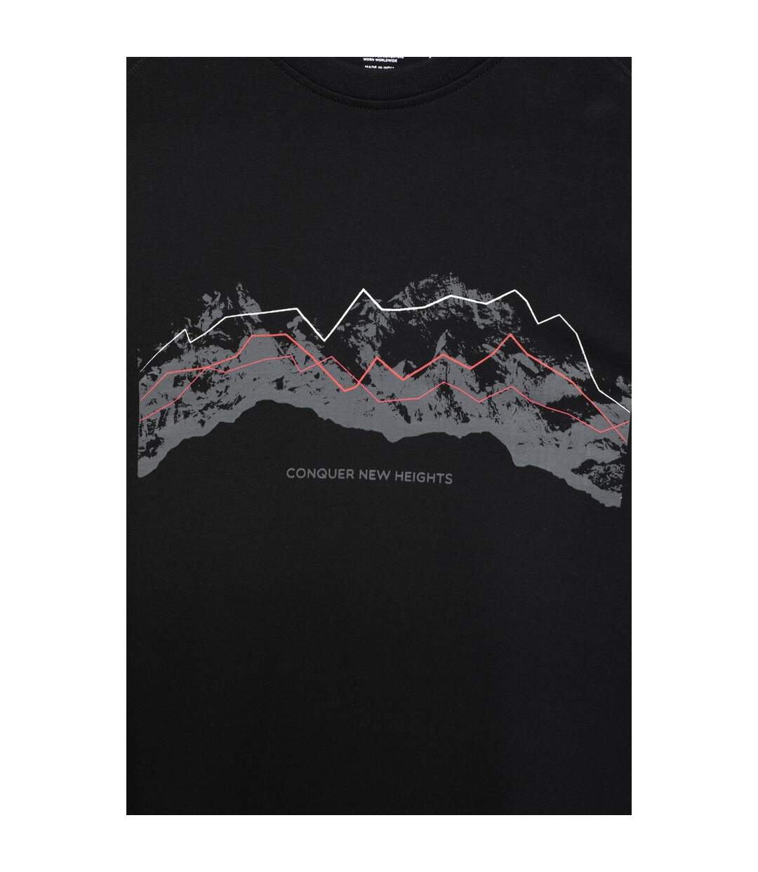 Mountain Warehouse - T-shirt TECH MOUNTAINS - Homme (Noir) - UTMW617