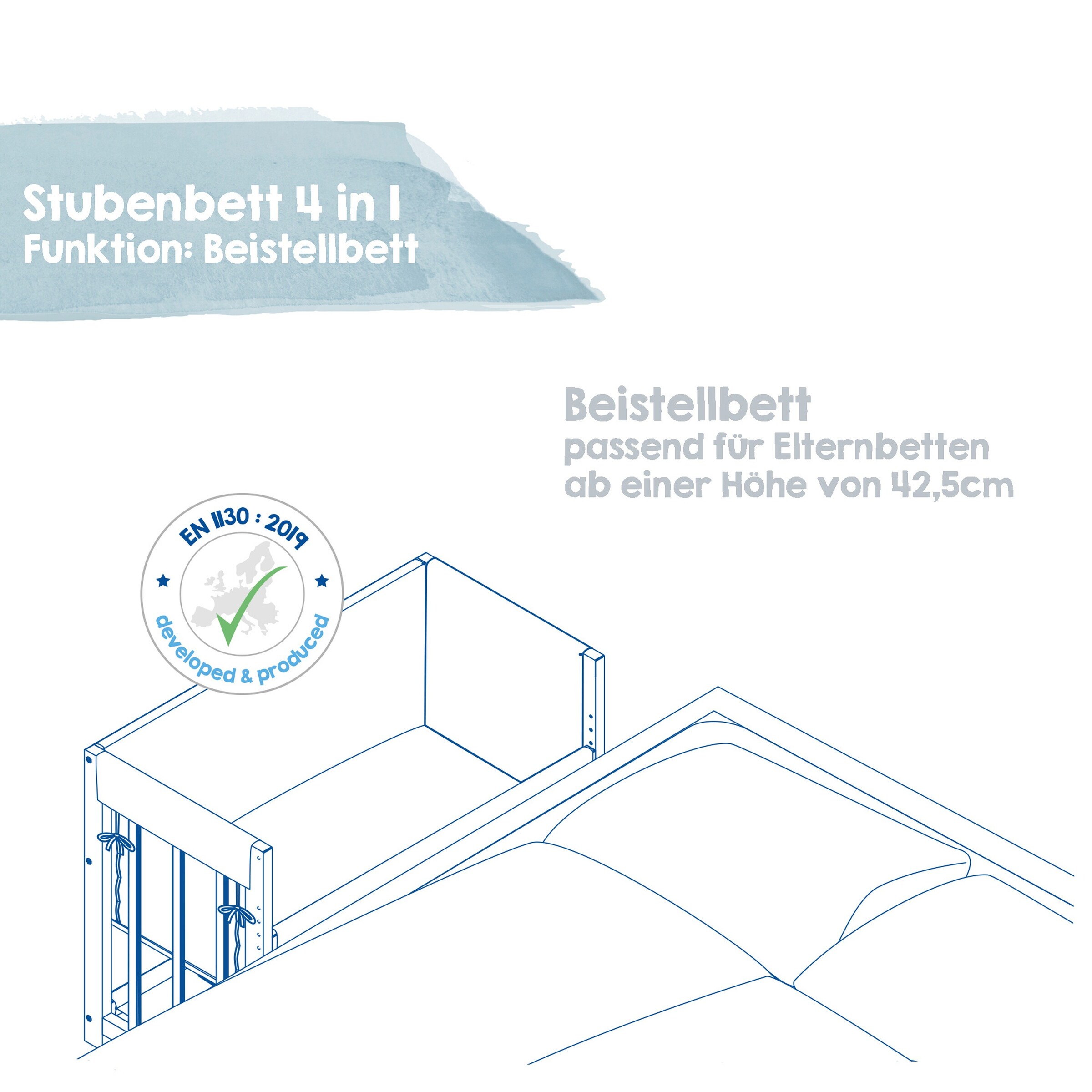 roba Stubenbett 4 in 1 Sternenzauber