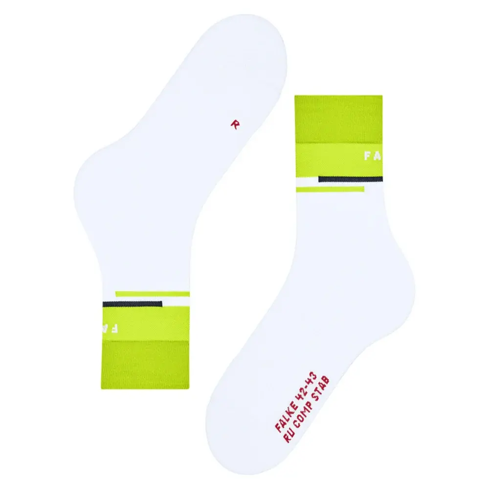 Falke RU Compression Stabilizing Compressiesokken Wit Heren