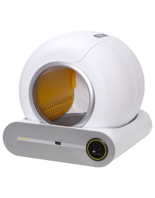 Petlux Automatische Kattenbak Met App En Geurfilter - Kattentoilet - 48x52x50 cm Wit