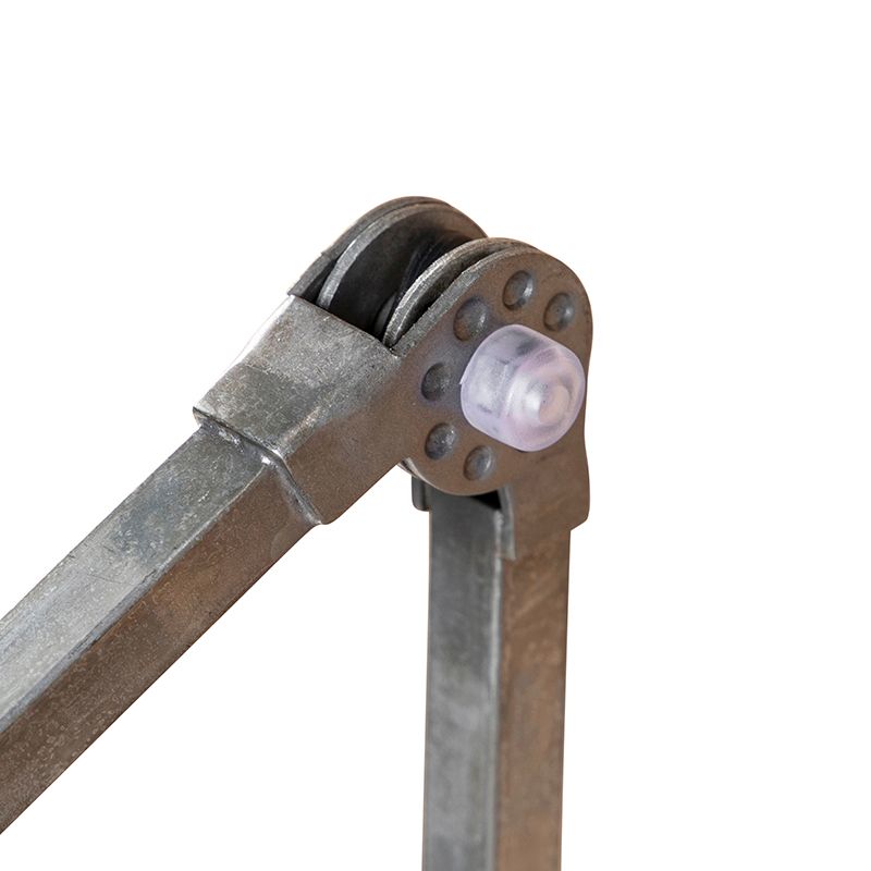 Industriële wandlamp grijs verstelbaar - Mersey
